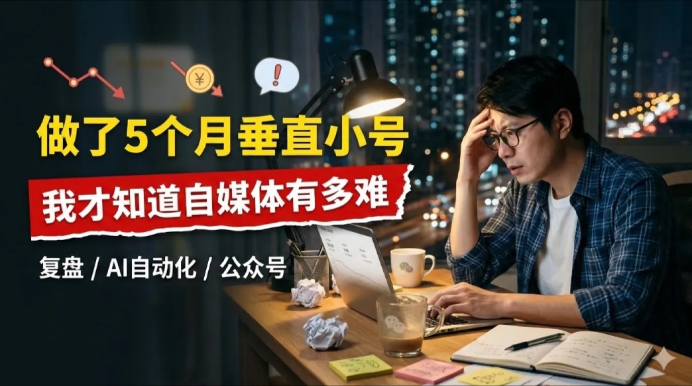 做了5个月垂直小号，我才知道自媒体有多难