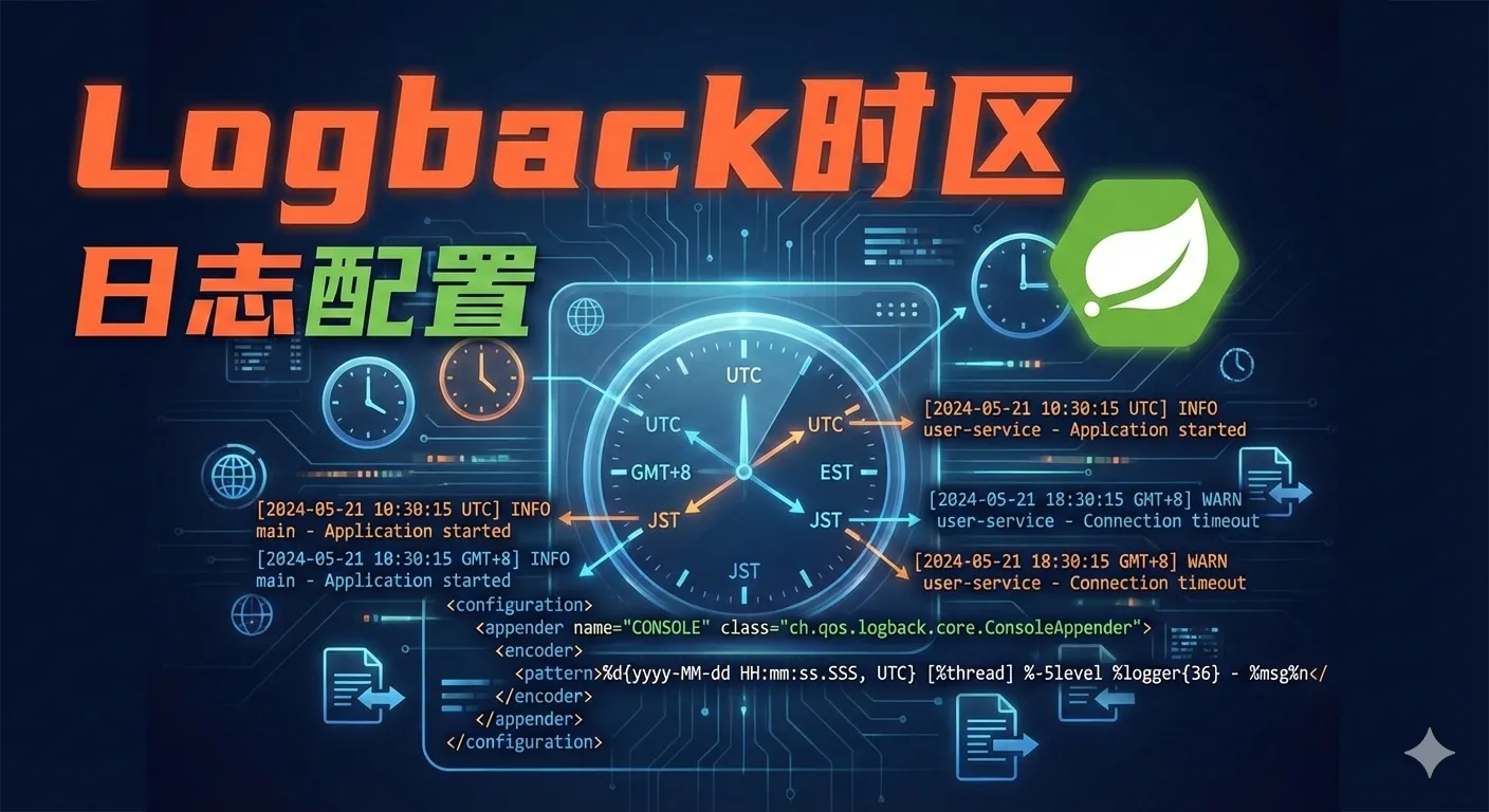 spring boot logback 日志显示时间差 8 小时