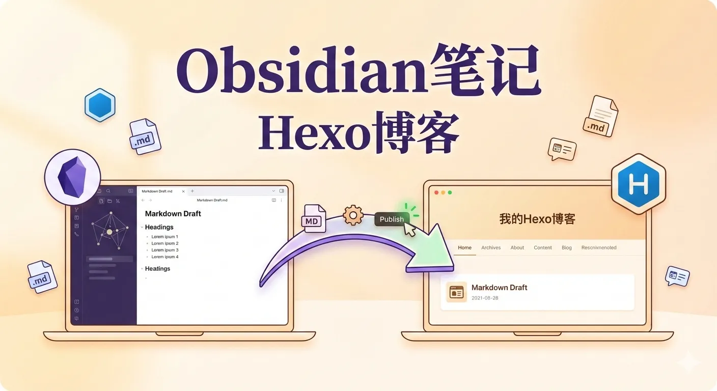 使用 Obsidian 配合 Hexo 写博客