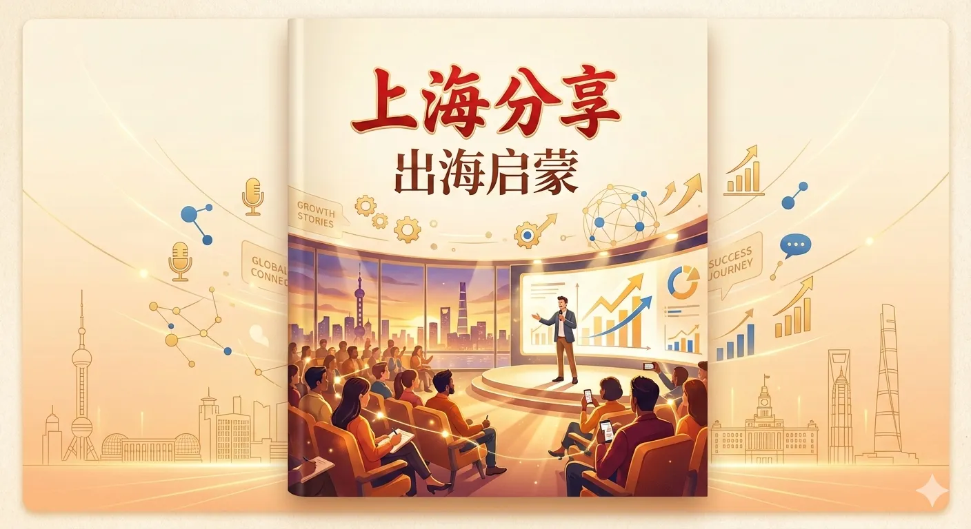 哥飞上海线下分享会：从新手到实战的出海启蒙
