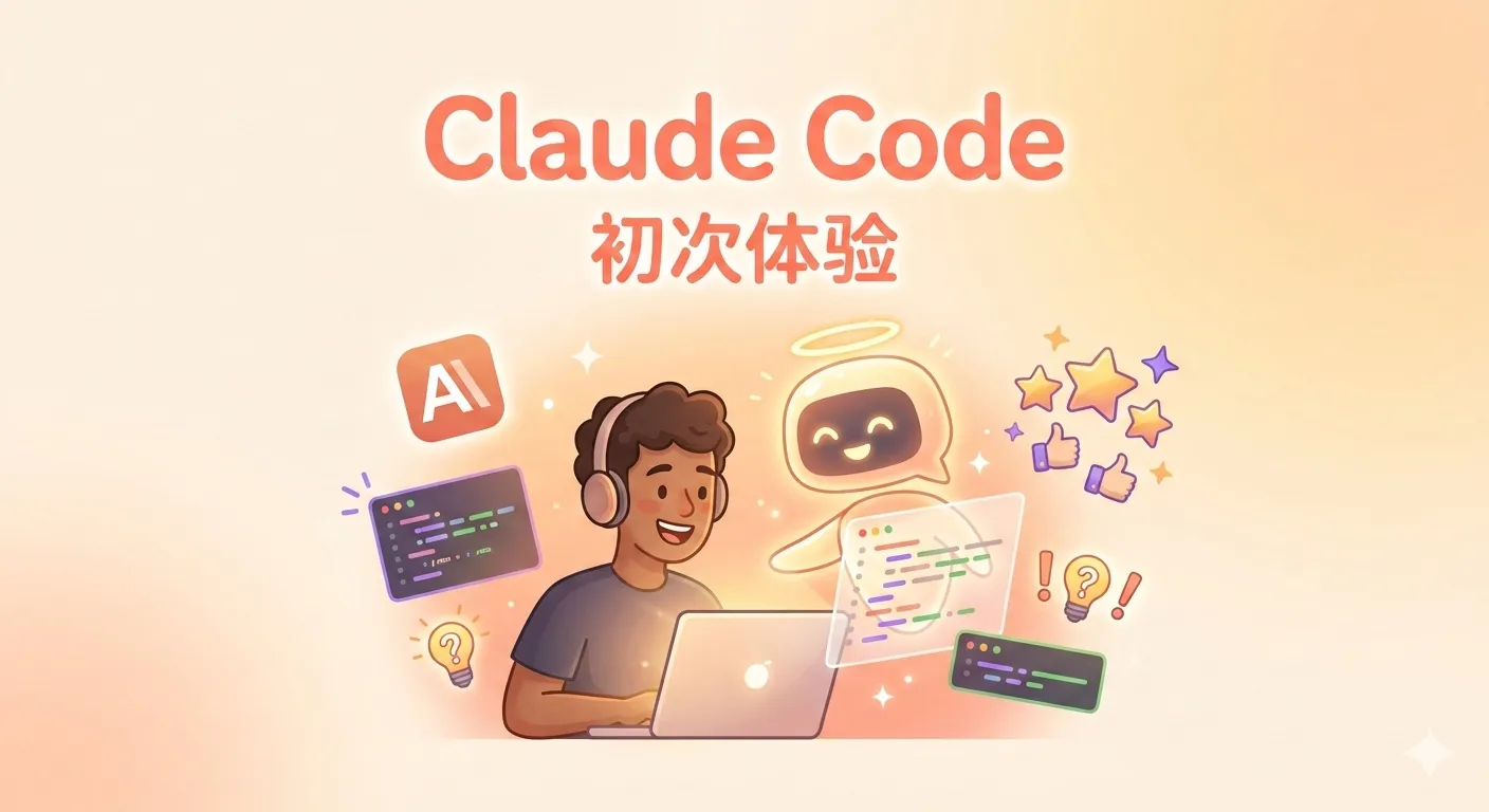 Claude Code使用初体验：从犹豫到心动的AI编程助手