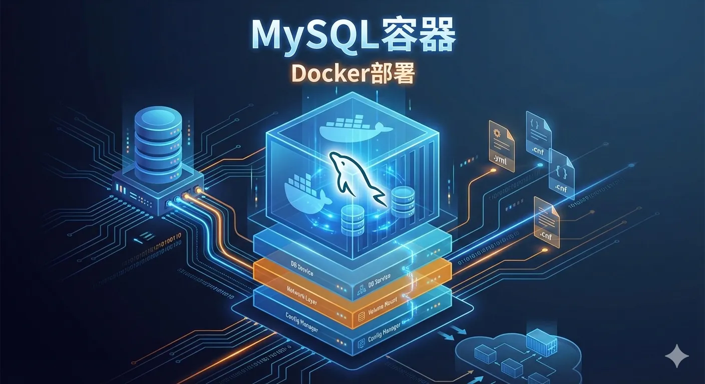 使用 docker-compose 部署 MySQL