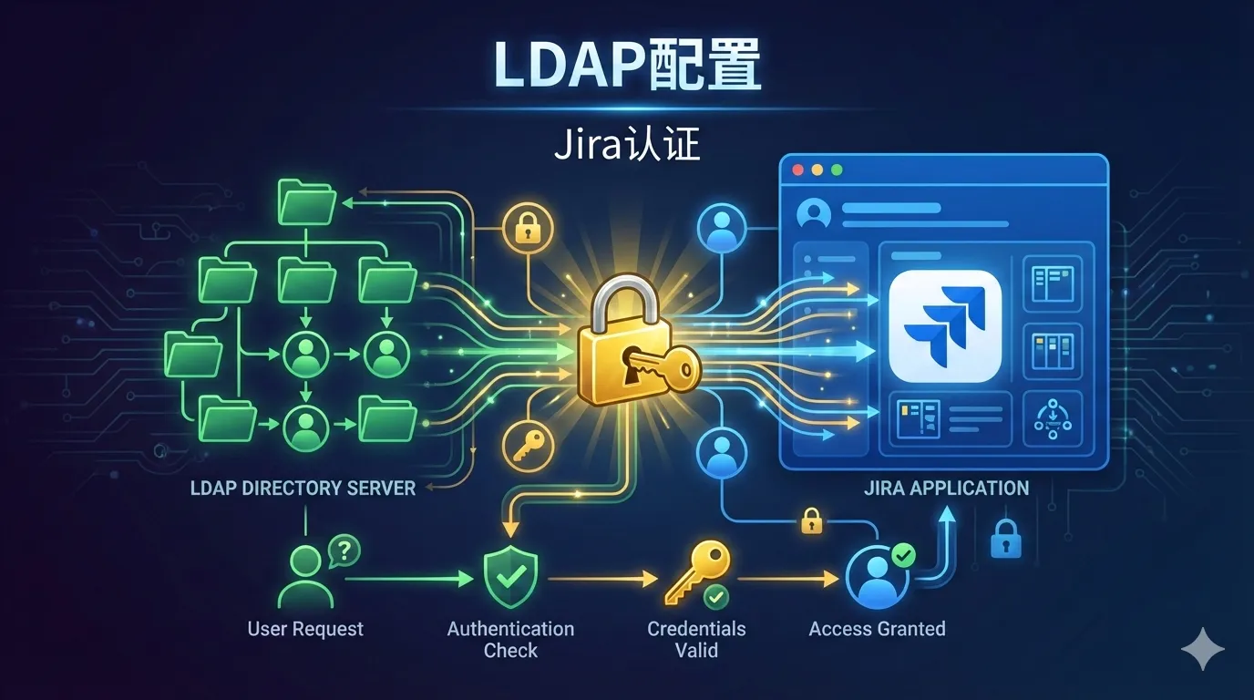 Jira 配置 Ldap 服务器进行用户认证