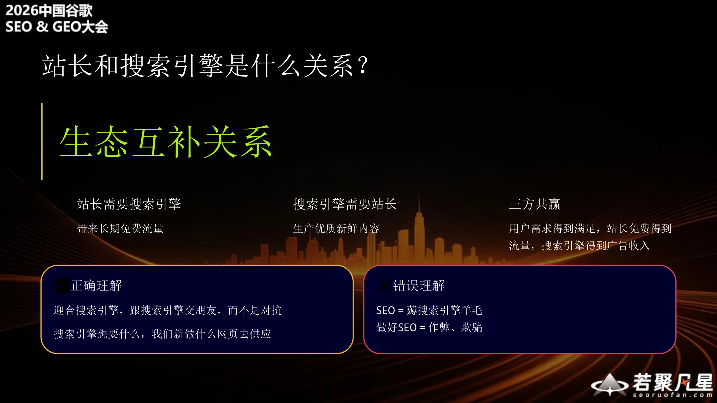 站长和搜索引擎是什么关系